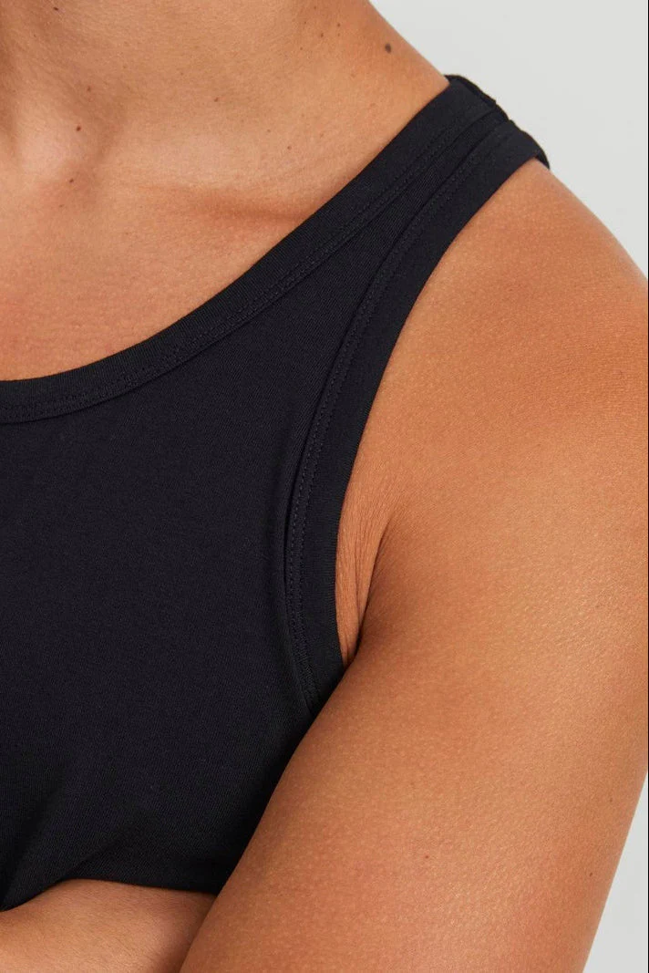 Jack & Jones Basic Tanktop 2 Pack Black - Image 7