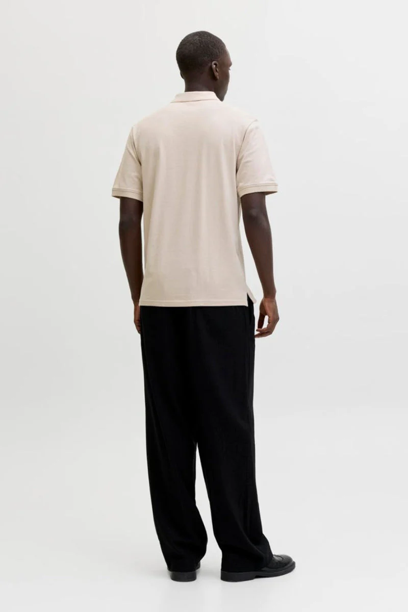 Jack & Jones Basic Polo SS Noos Moonbeam - Image 3