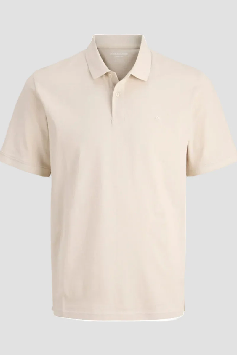 Jack & Jones Basic Polo SS Noos Moonbeam - Image 7