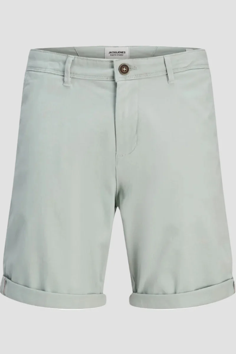 Jack & Jones Bowie Shorts Solid Reg SN Aqua Gray - Image 4