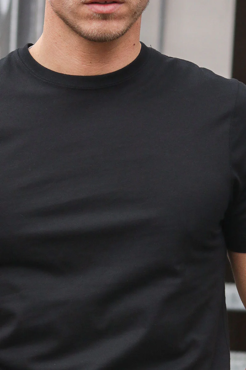 Liebhaveri Organic Bazo Tee Black - Image 3