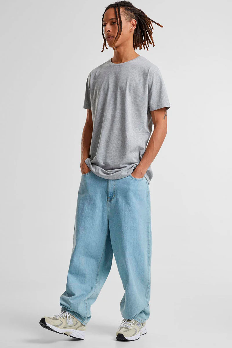 URBAN CLASSICS Shaped Long Tee Grey - Image 2