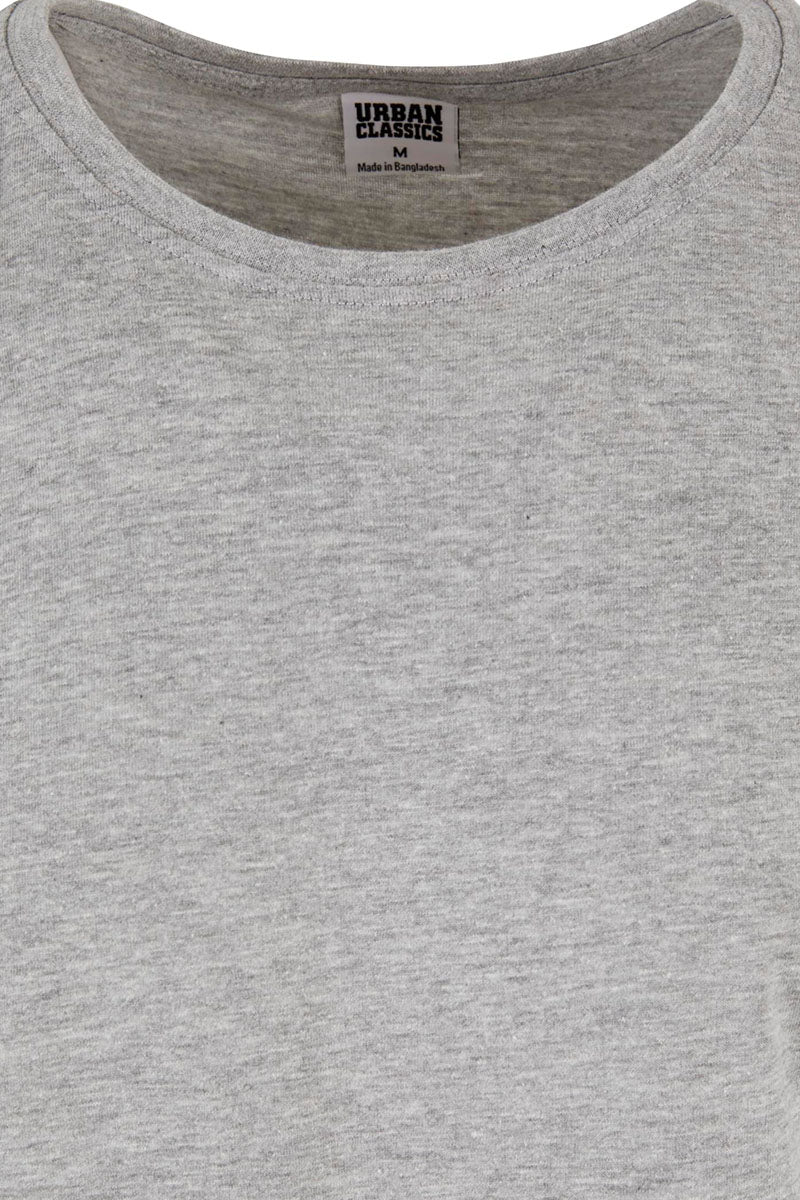 URBAN CLASSICS Shaped Long Tee Grey - Image 3