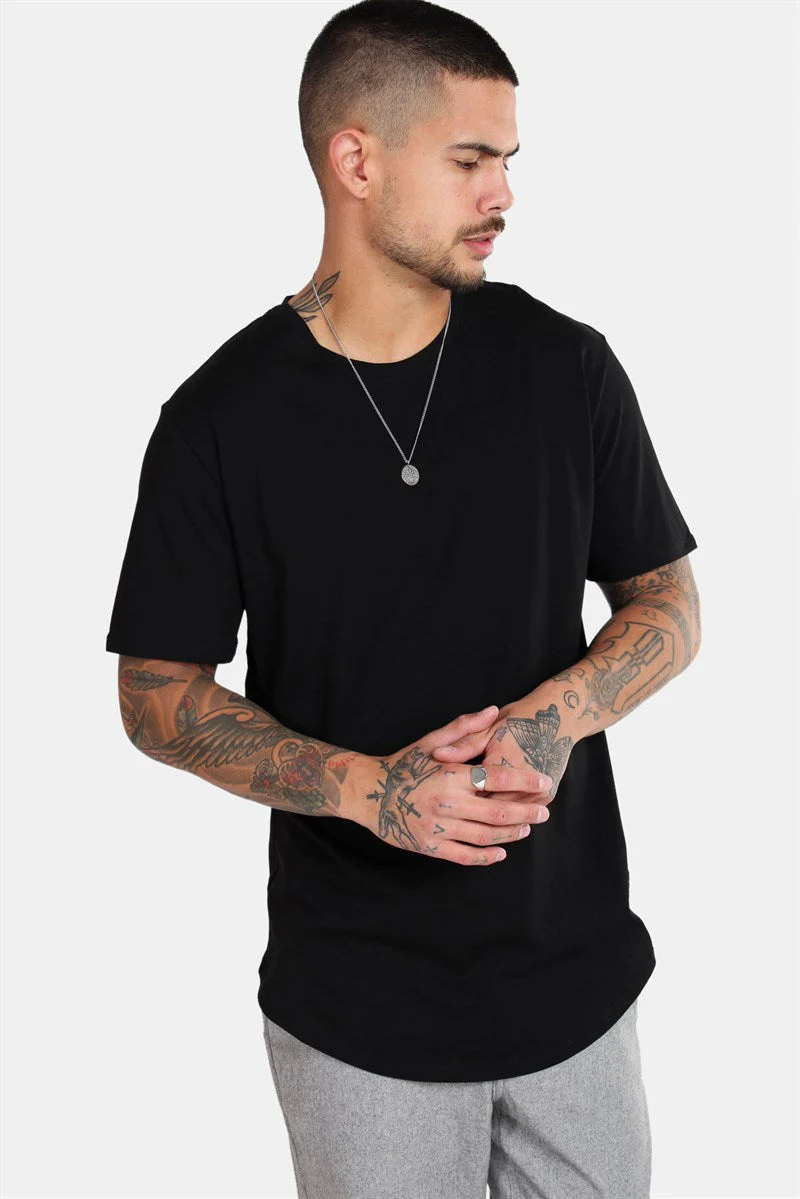 Only & Sons MATT LONGY SS TEE Black - Image 3