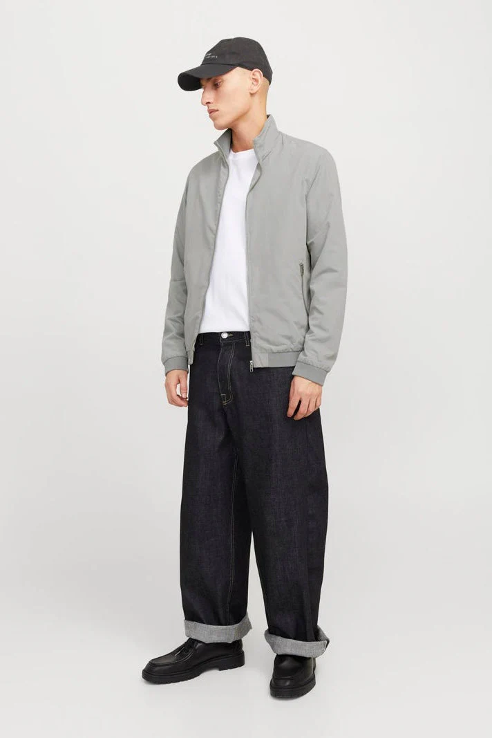 Jack & Jones Rush Harrington Bomber Ultimate Grey - Image 2