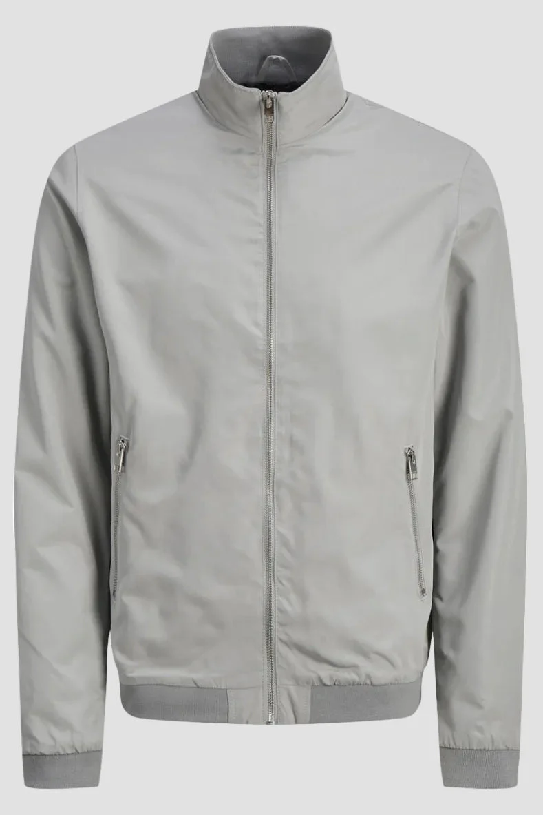 Jack & Jones Rush Harrington Bomber Ultimate Grey - Image 7
