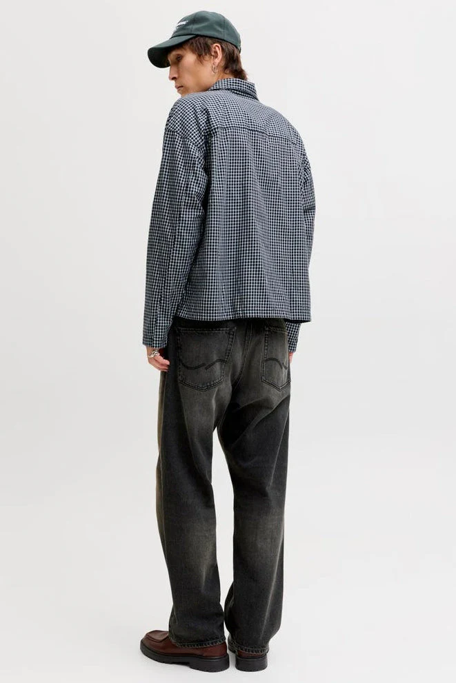 Jack & Jones Joraustin Clean Check Shirt Sky Captain - Image 3