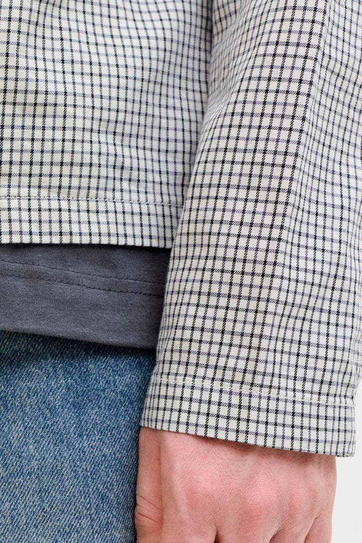 Jack & Jones Joraustin Clean Check Shirt Långärmad Odyssey Gray Skjorta - Image 6