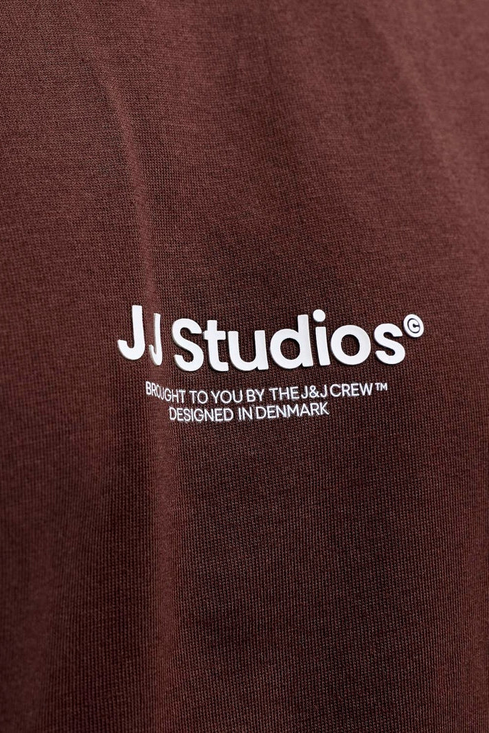 Jack & Jones Soho Tee SS Crew Neck Bitter Chocolate - Image 5