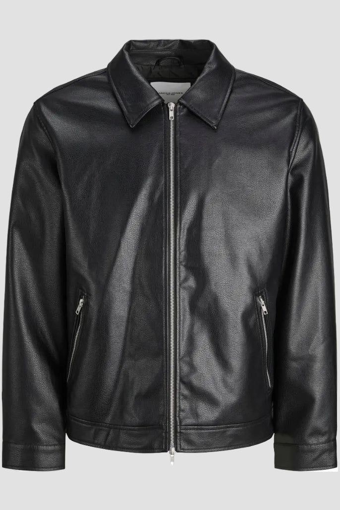 Jack & Jones Casablanca Pu Jacka Black - Image 6