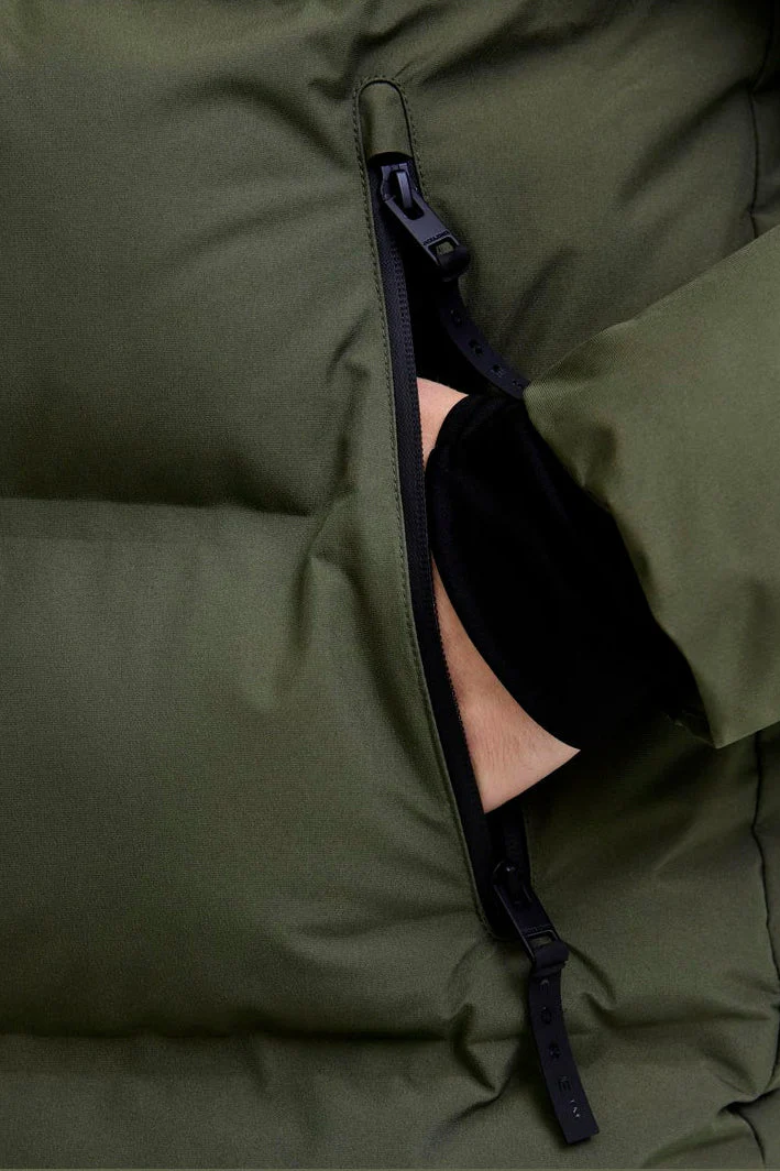 Jack & Jones Cofusion Puffer Jacket Grape Leaf - Image 5