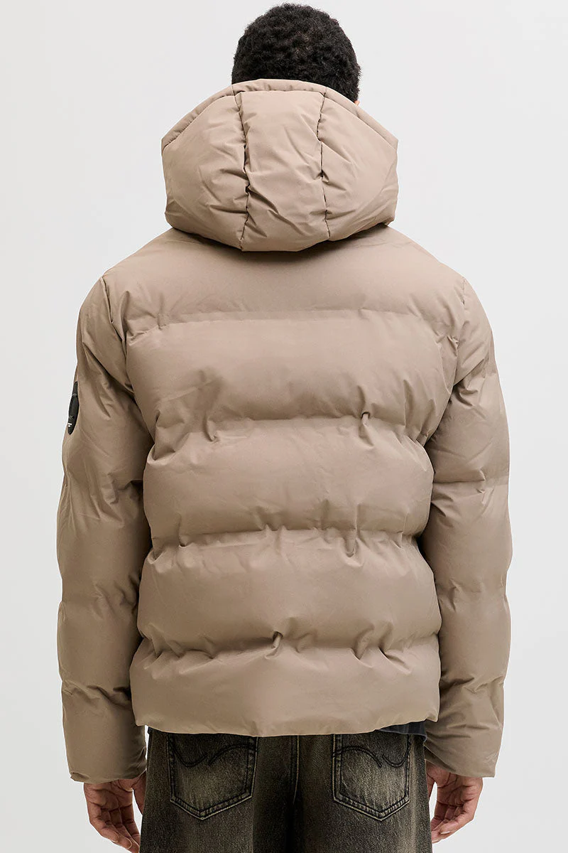 Jack & Jones Fusion Pufferjacka Desert Taupe - Image 7