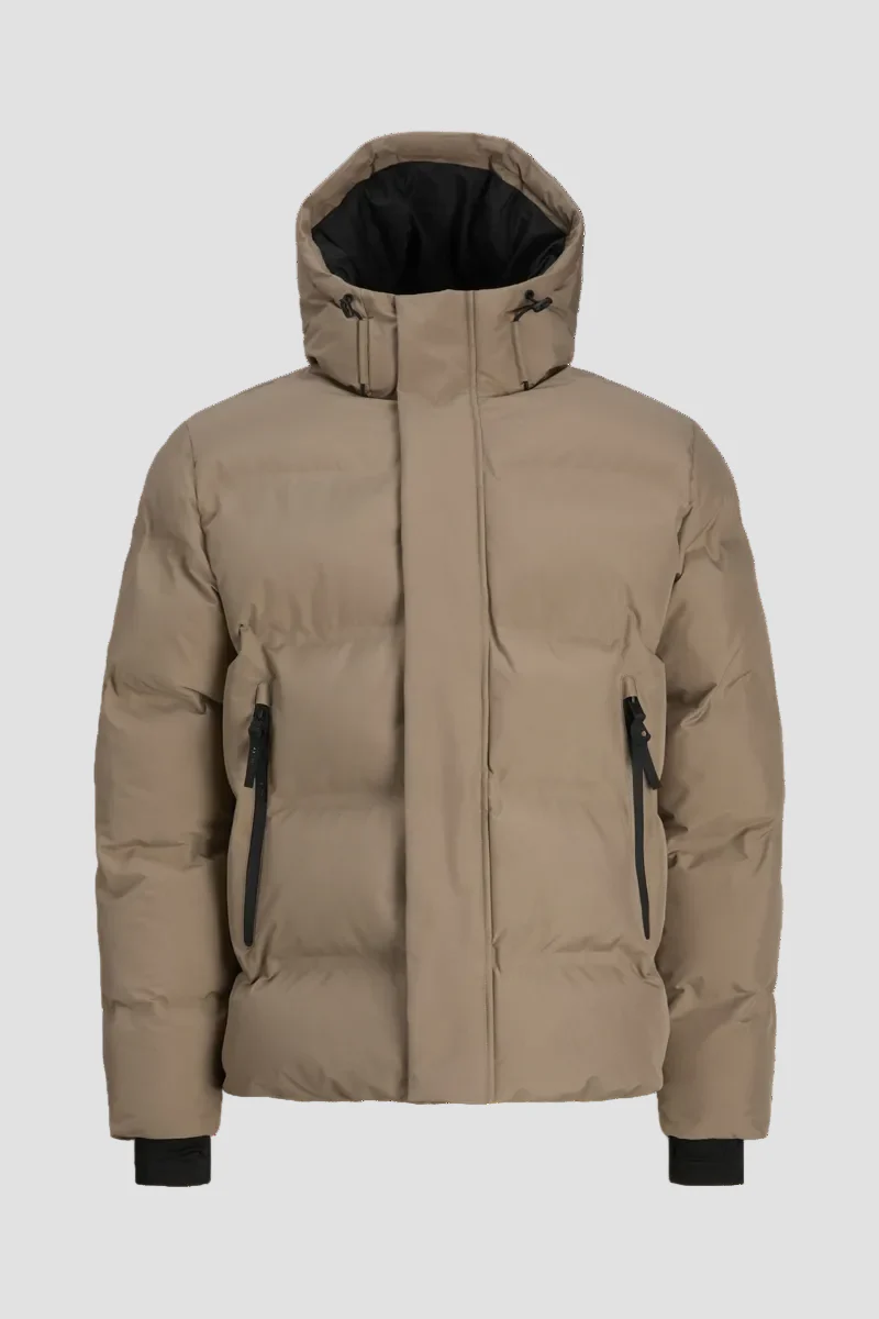 Jack & Jones Fusion Pufferjacka Desert Taupe - Image 8