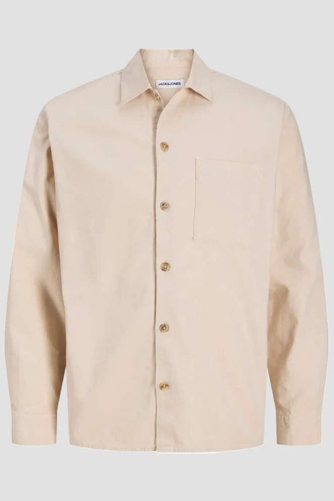 Jack & Jones Tristian Overskjorta Moonbeam - Image 7