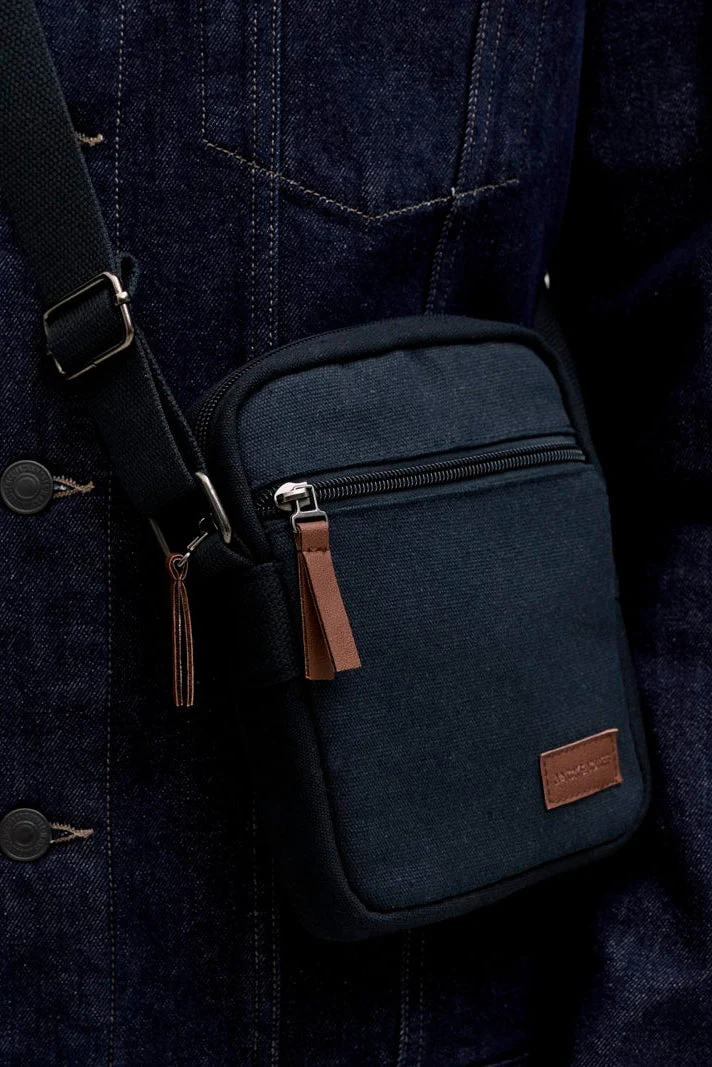 Jack & Jones Pascal Slingbag Dark Navy - Image 2