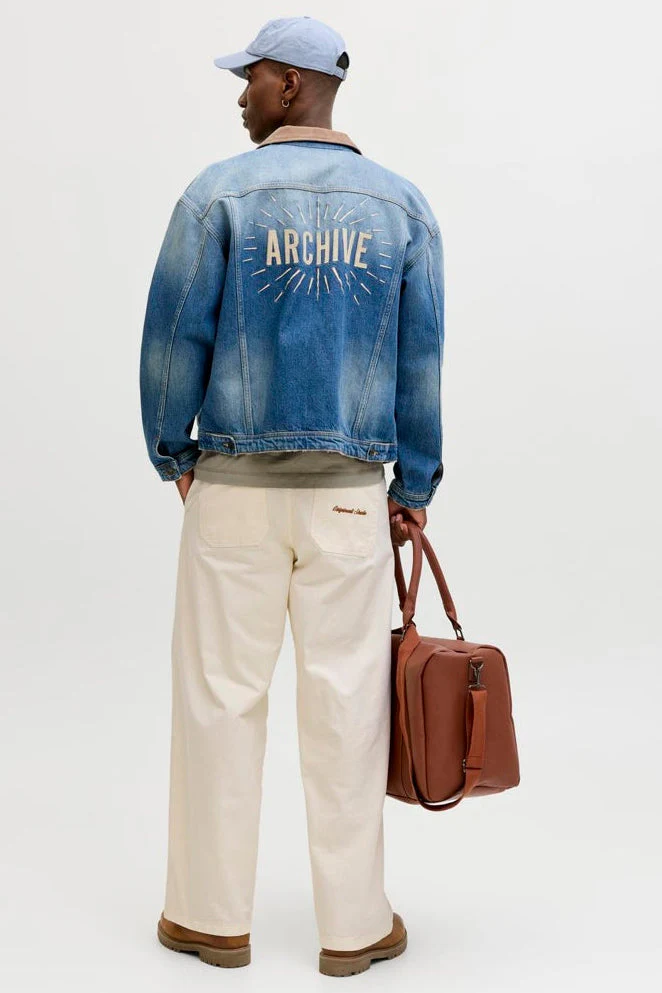 Jack & Jones Norebro Worker Pants Antique White - Image 3