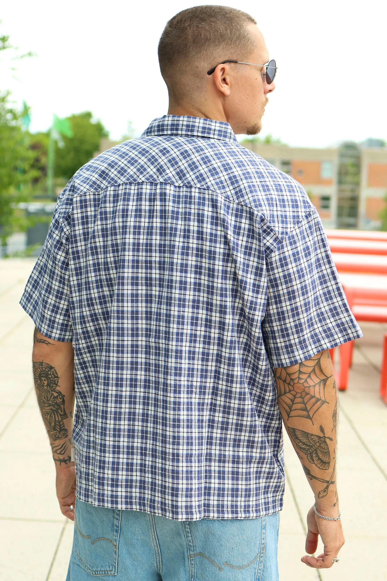 Jack & Jones Riviera Linen Blend Shirt SS Bluing - Image 4