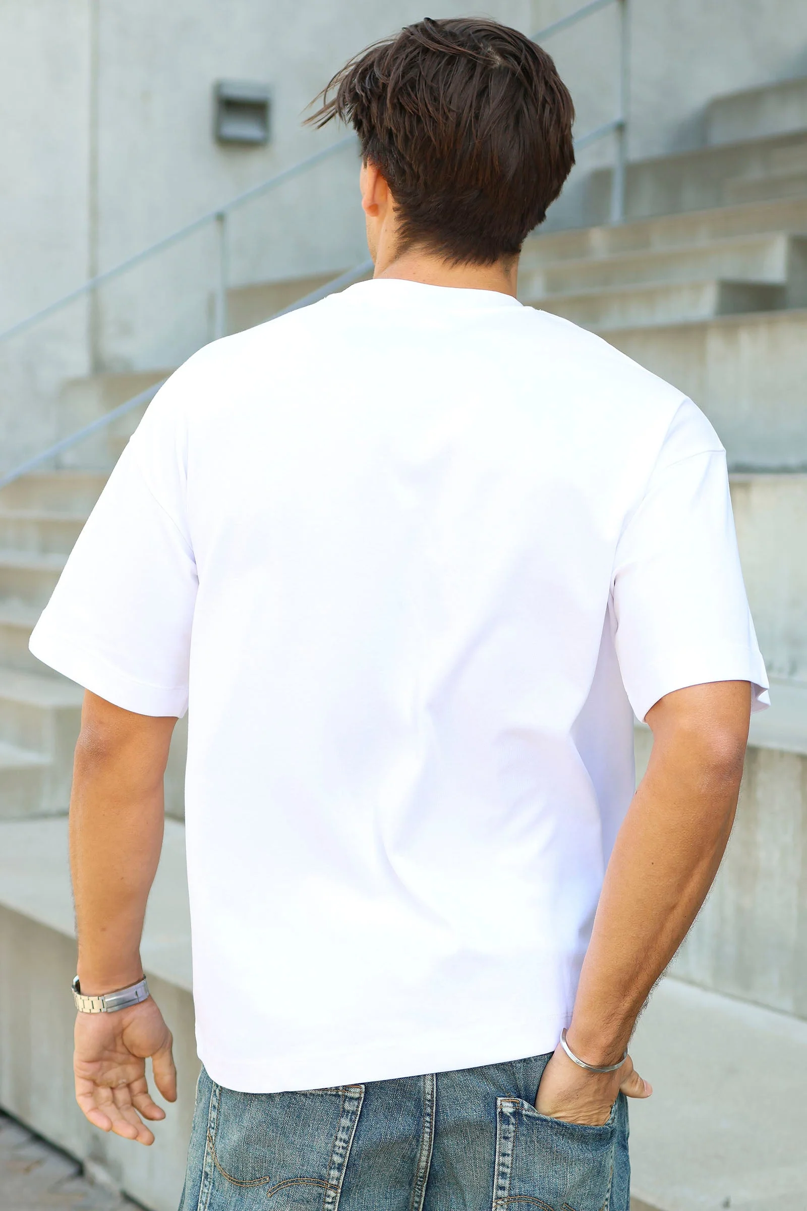 Jack & Jones Barron Tee SS O-Neck White - Image 4