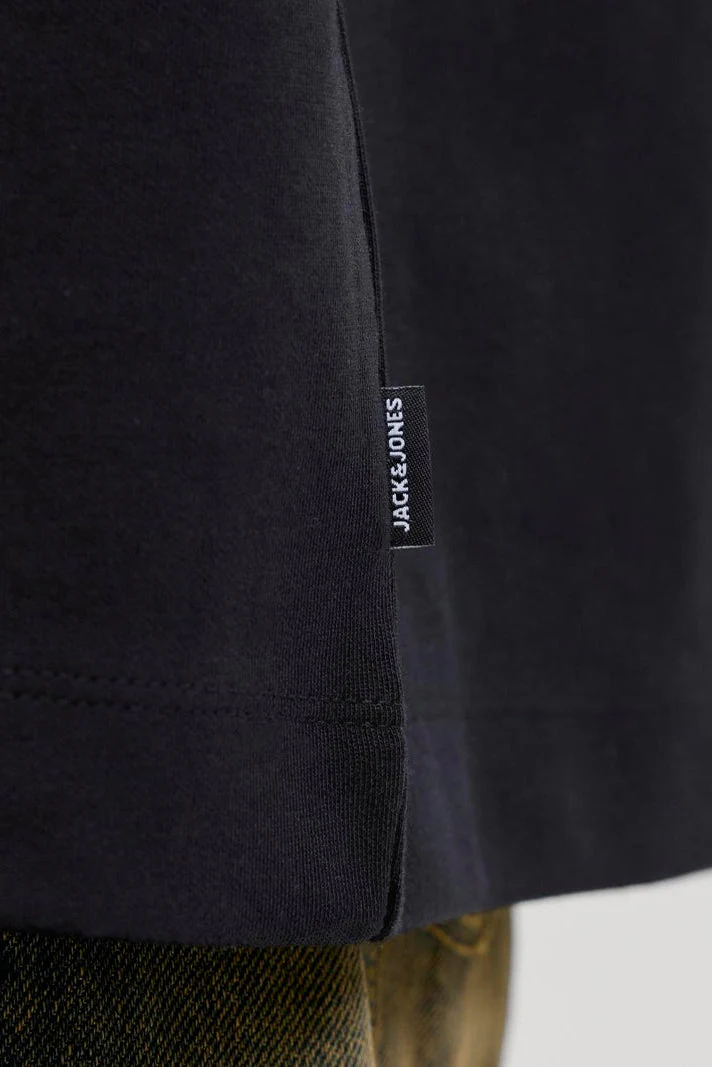 Jack & Jones Barron Tee SS O-Neck Black - Image 4