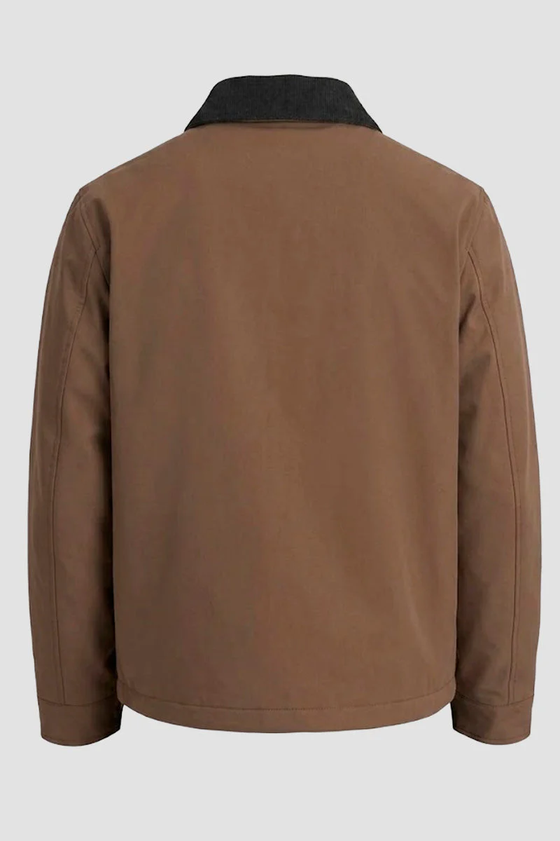 Jack & Jones Wolf Worker Jacket Cocoa - Image 4