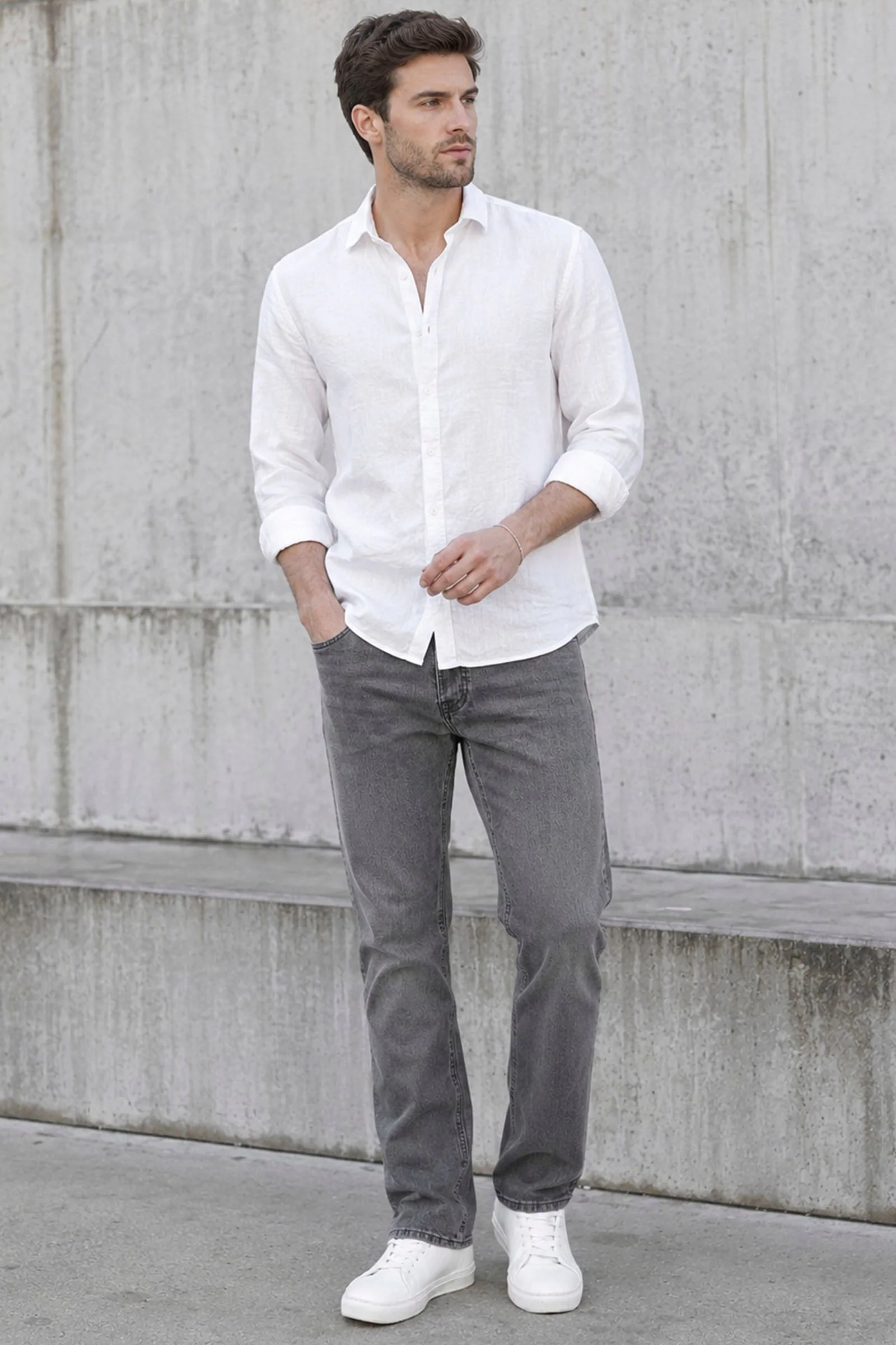 Jack & Jones Clark Basic Jeans HA 224 Black Denim - Image 2