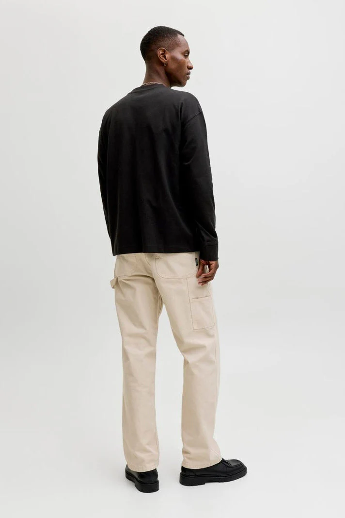 Jack & Jones Barron Tee LS O-Neck SN Black - Image 3