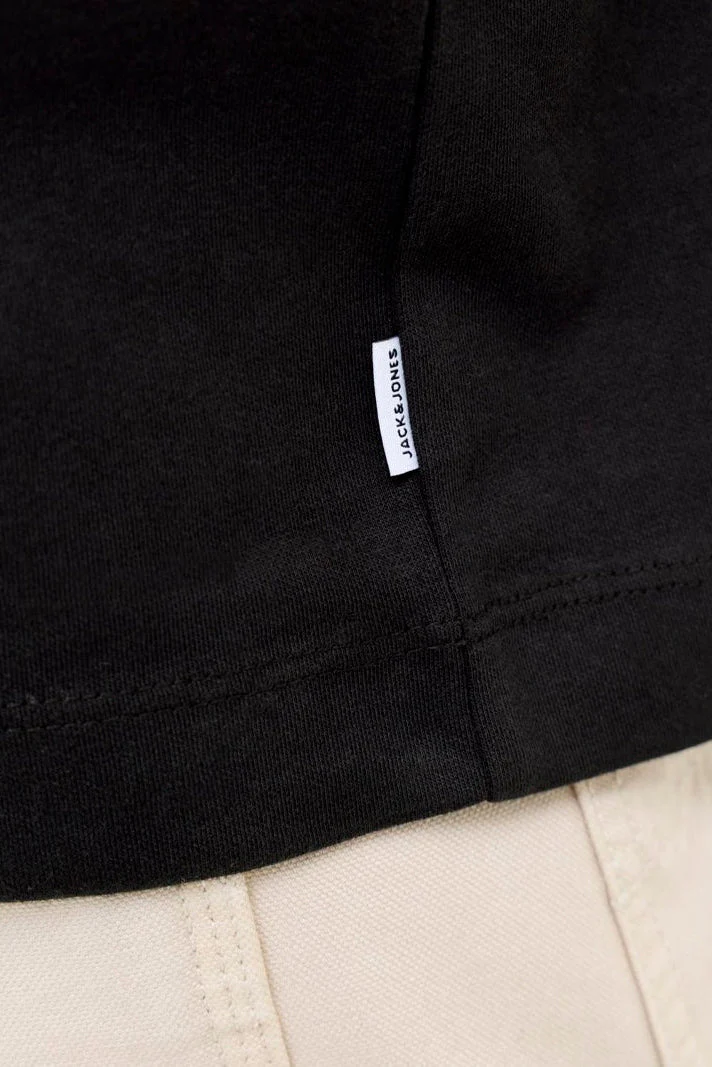 Jack & Jones Barron Tee LS O-Neck SN Black - Image 5
