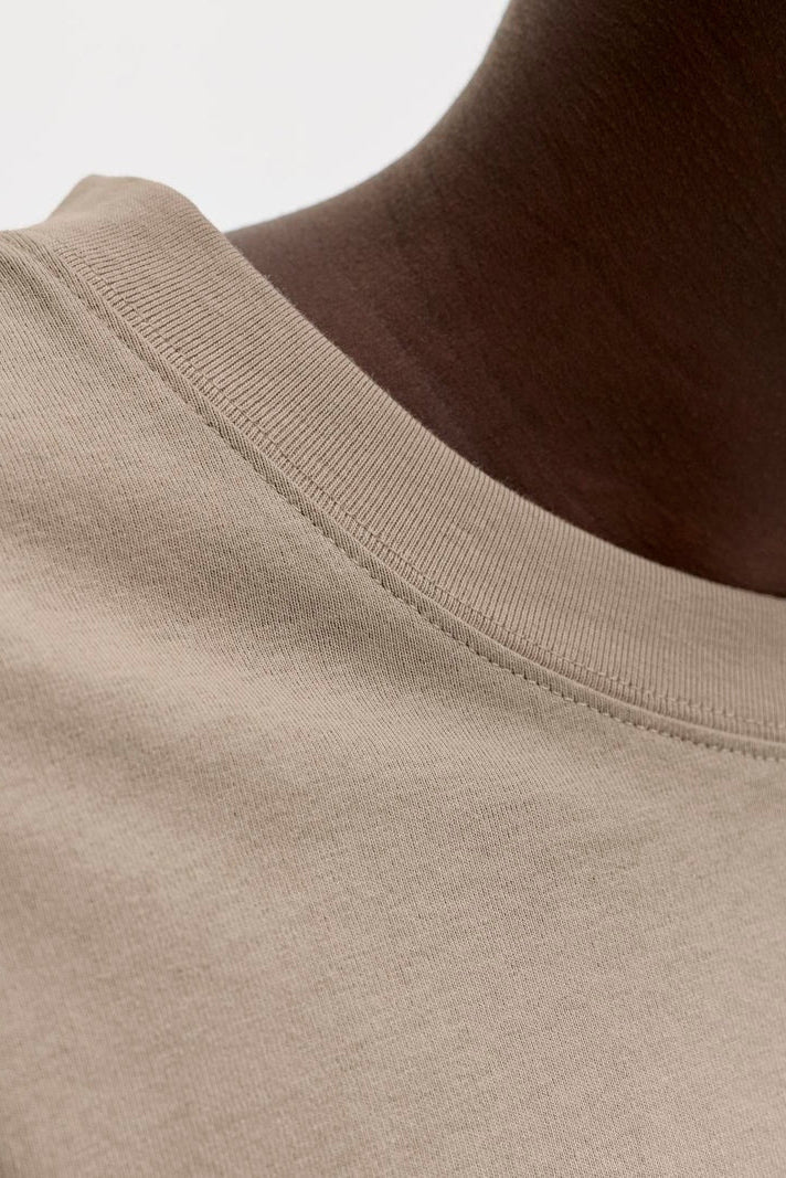 Jack & Jones Cobiarritz Doublelayer Tee LS Styd SS26 Crockery - Image 5