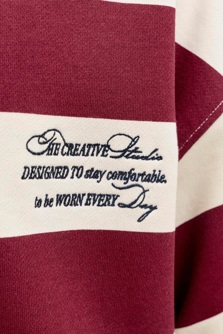 Jack & Jones Savona Sweat SS Polo Tibetan Red - Image 5