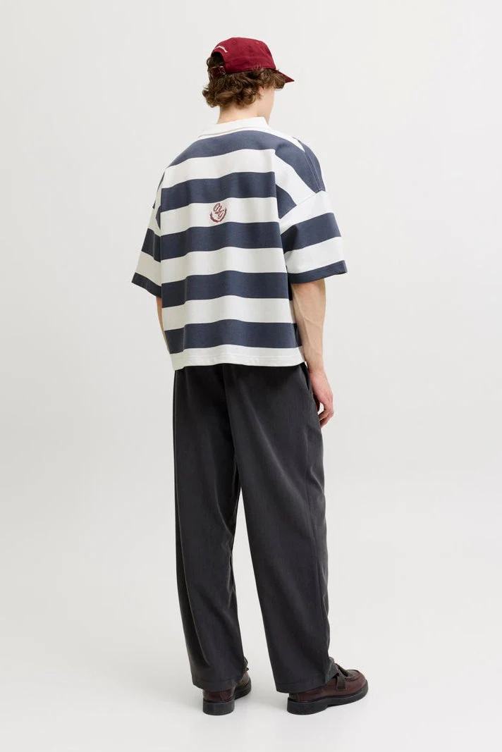 Jack & Jones Savona Sweat SS Polo Odyssey Gray - Image 3
