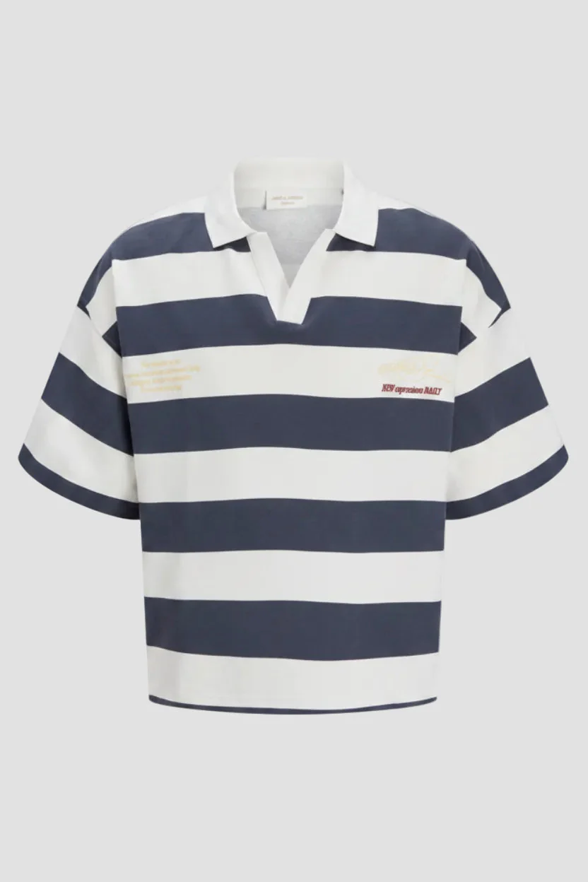 Jack & Jones Savona Sweat SS Polo Odyssey Gray - Image 7