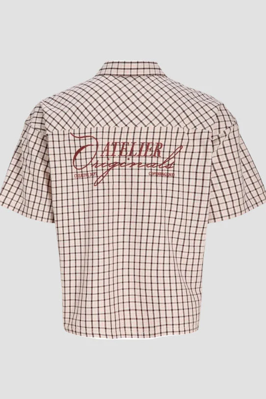 Jack & Jones Savona Austin Shirt SS Antique White - Image 3