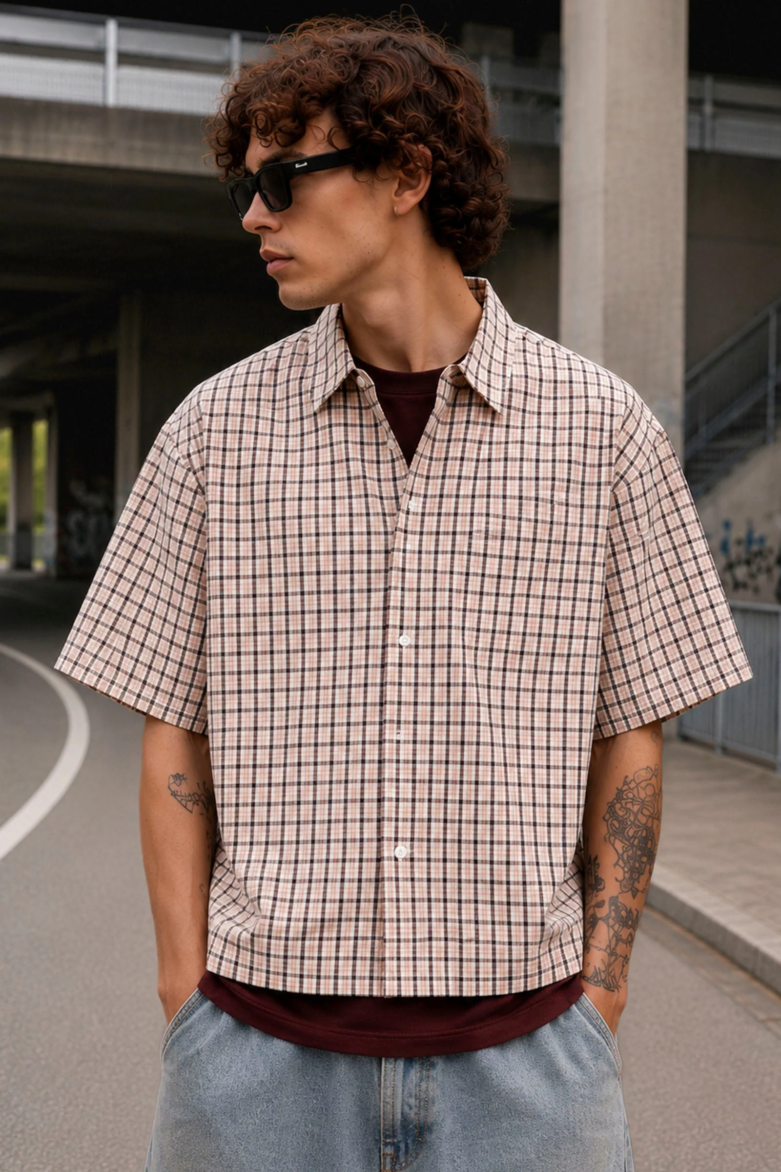 Jack & Jones Savona Austin Shirt SS Antique White - Image 4