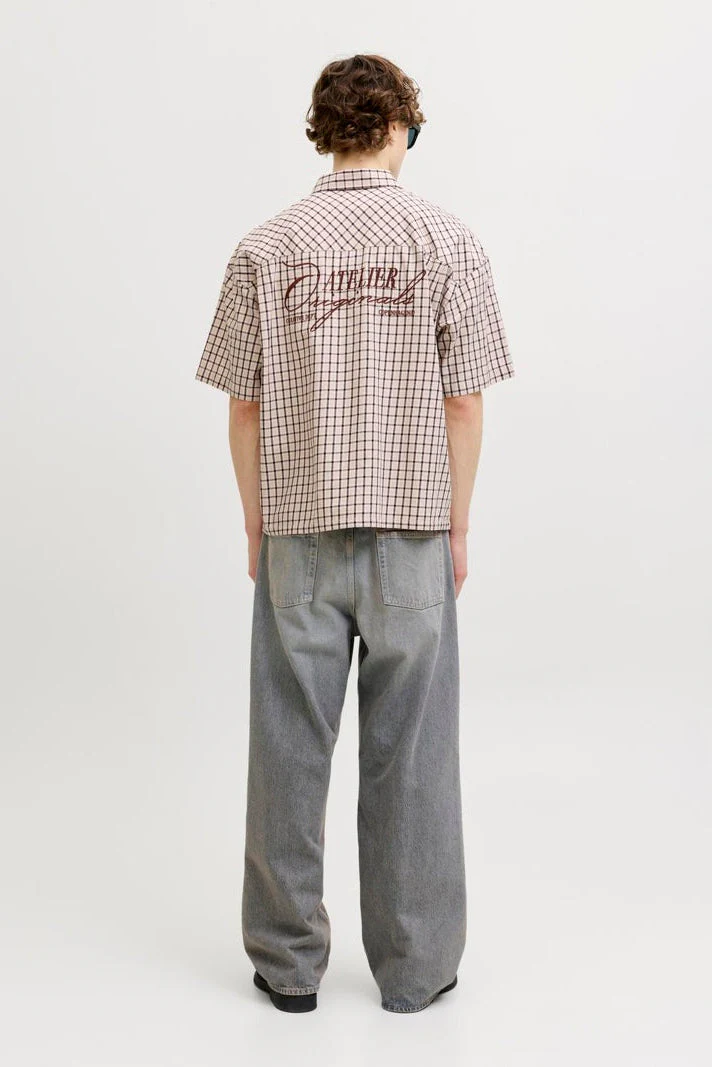 Jack & Jones Savona Austin Shirt SS Antique White - Image 5