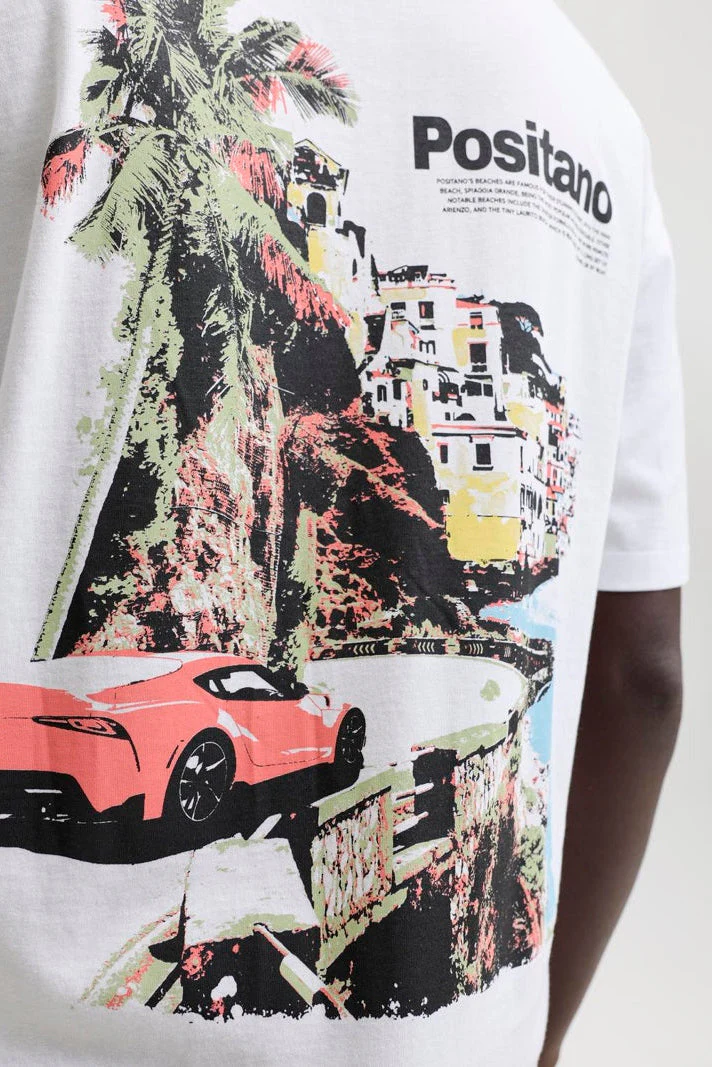 Jack & Jones Post Tee SS Crew Neck STYD SS26 Bright White T-shirt - Image 5