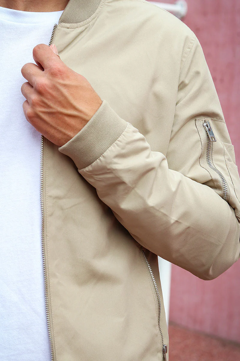 Jack & Jones RUSH BOMBER NOOS Crockery - Image 5