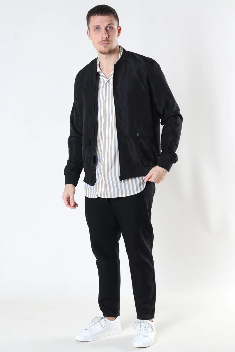 ONLY & SONS WAYNE SS VISCOSE SHIRT Chinchilla - Image 2