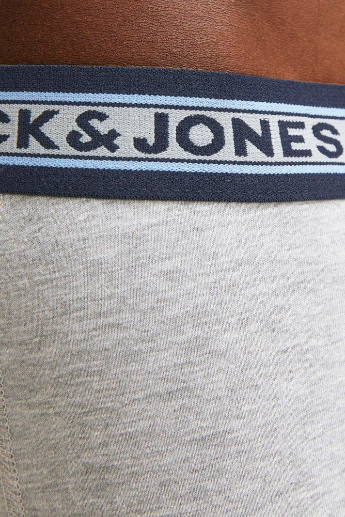 Jack & Jones Solid Trunks 10 Packs Dark Grey Melange - Image 6