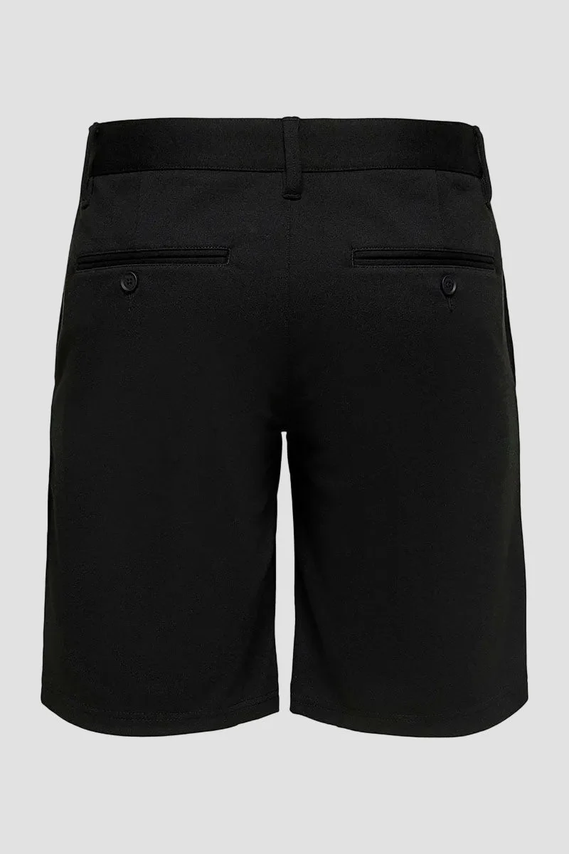 ONLY & SONS MARK SHORTS  Black - Image 7