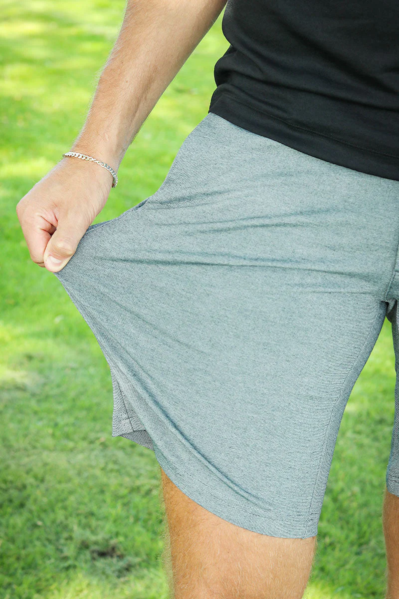 ONLY & SONS MARK SHORTS  Medium Grey Melange - Image 3