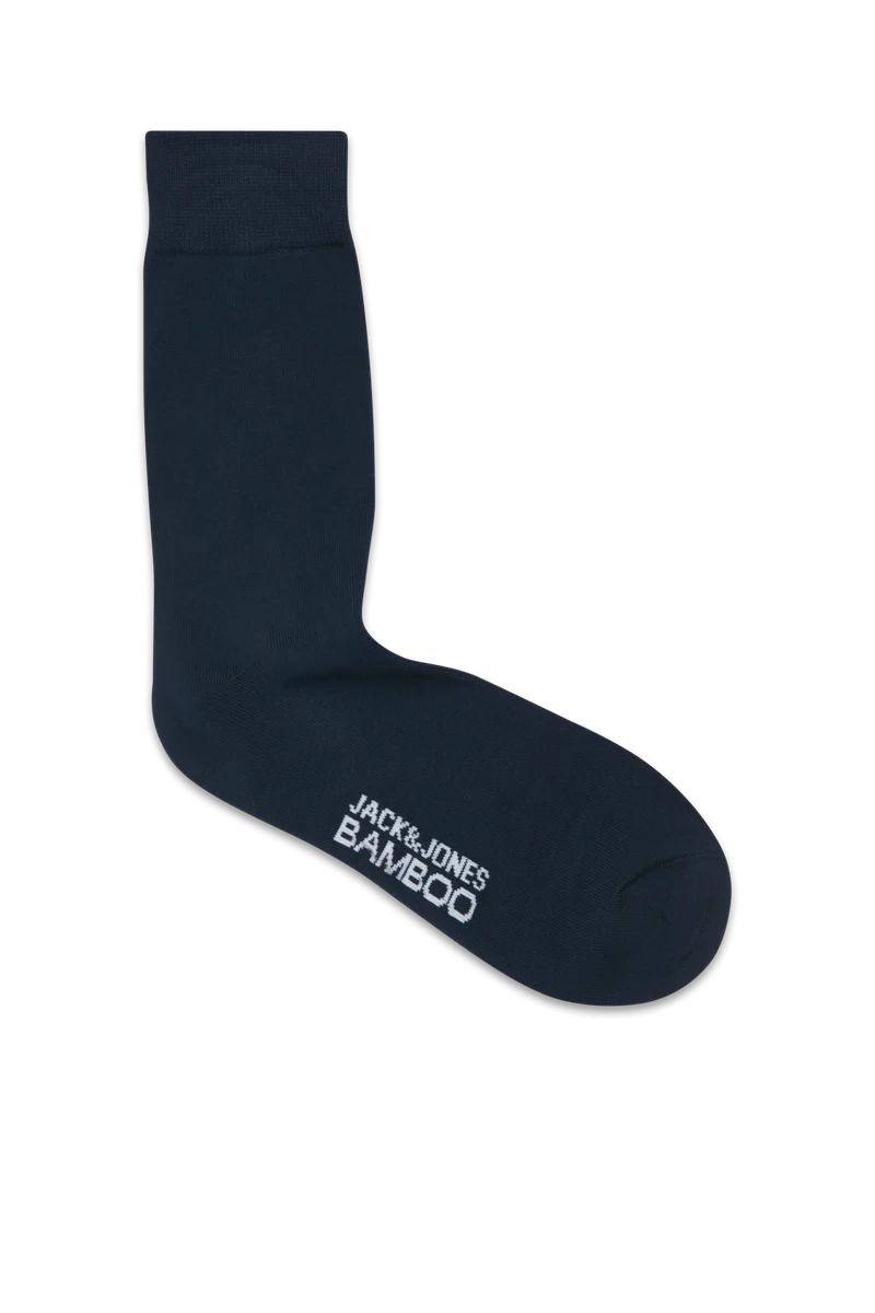Jack & Jones JACBASIC BAMBOO SOCK 5 PACK NOOS Black Black - Navy blazer - Dark grey melange - Light - Image 6