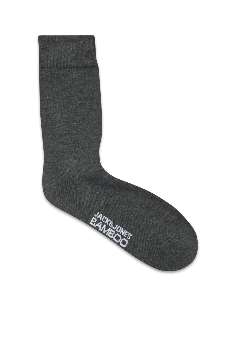Jack & Jones JACBASIC BAMBOO SOCK 5 PACK NOOS Black Black - Navy blazer - Dark grey melange - Light - Image 8
