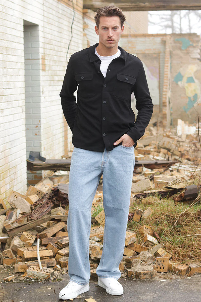 ONLY & SONS KODYL OVERSHIRT SWEAT Black - Image 2