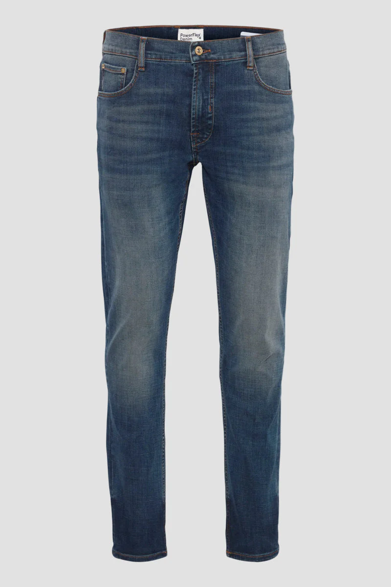 Solid Tomy Joy Powerflex+ Middle Blue Denim - Image 4