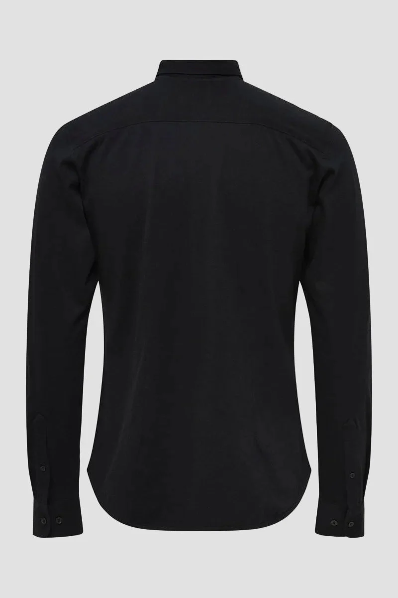 ONLY & SONS Miles LS Stretch Shirt Black - Image 8