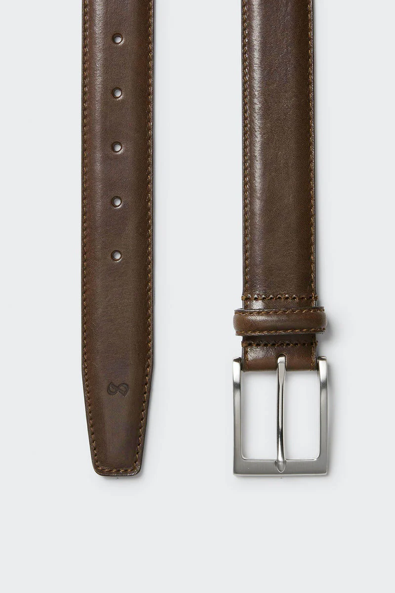 Saddler Odense Bälte Dk.Brown - Image 2