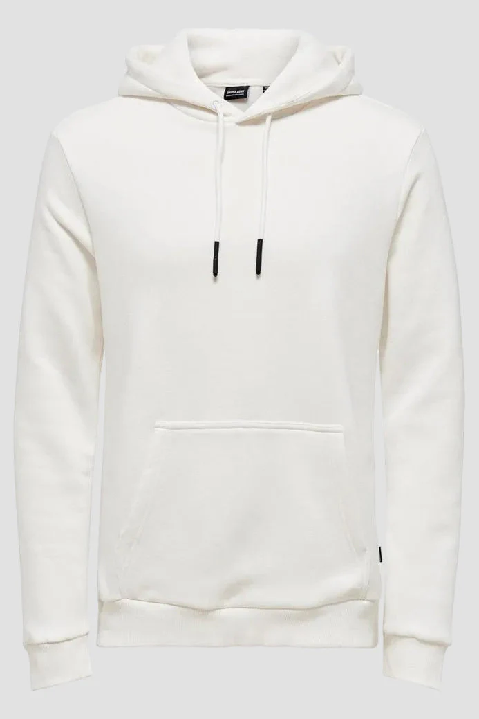Only & Sons Ceres Hoodie Cloud Dancer - Image 6