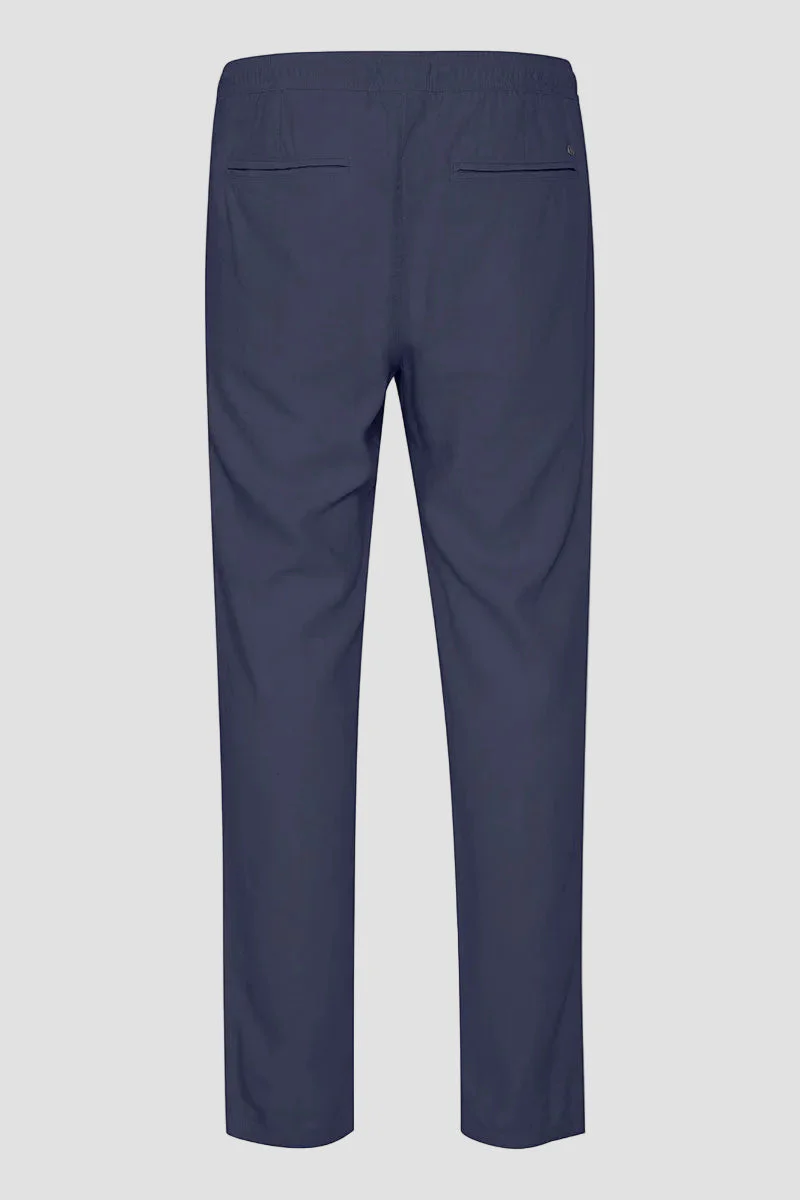 Solid Taiz Pants Insignia Blue - Image 3