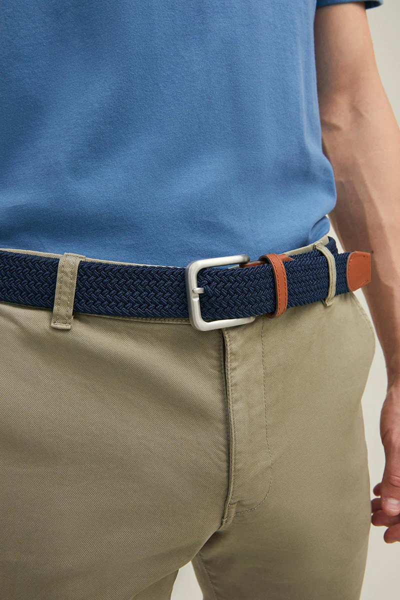 Jack & Jones Spring Woven BELT Navy Blazer - Image 2