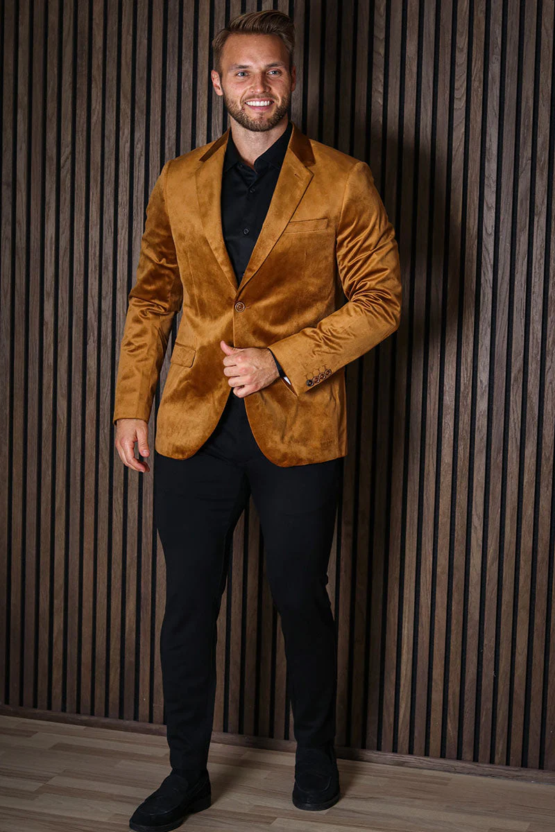 JEFF George Velour Blazer Rubber - Image 2
